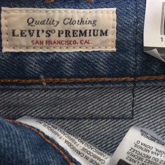 Levi’s 501 High Rise Straight Leg Jeans 24x30 NWT - Picture 10 of 16